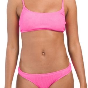 💥SALE💥 Cabana Del SolNeon Textured Bikini Set